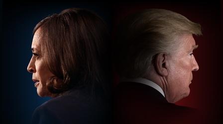 Video thumbnail: FRONTLINE "The Choice 2024: Harris vs. Trump" - Trailer